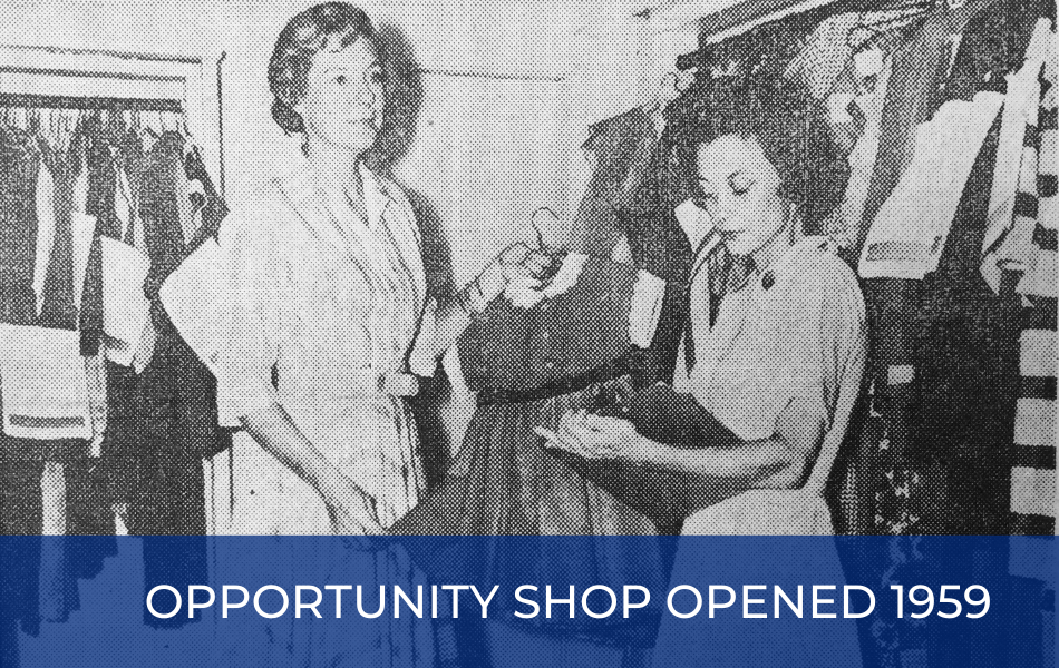 1959 Opportunity Shop Opened